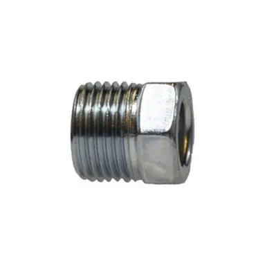 Midland Industries 12084 - Hex Nut, 1" Inverted Flared, Steel, Zinc-Plated