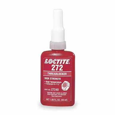 LOCTITE 88442 272 Threadlockers, High Temp/High Strength, 50ml, Red