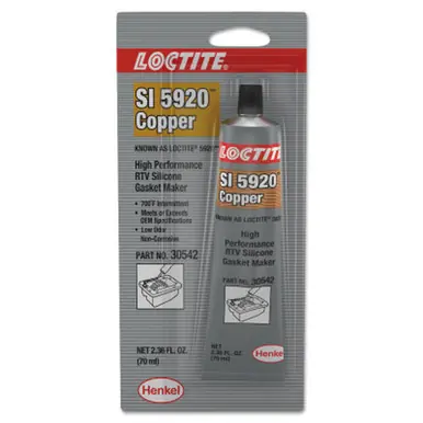 LOCTITE 198818 5920 Copper RTV Silicone Gasket Maker 70ml Tube