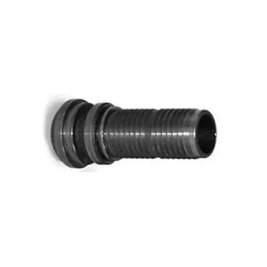 Midland Industries GJS-050CR-SP - Crimplok High Pressure Stem, 1/2" FIP x 1/2" Barb, Iron, Plated