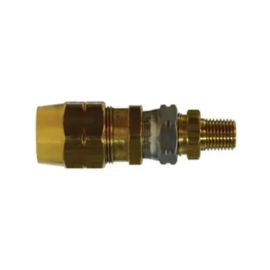 Midland Industries 38364 - Connector, 1/2" Hose x 3/8" Male ABS, Brass