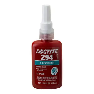 LOCTITE 232774 294 Threadlockers, Wicking Grade/High Temp, 50ml, Green