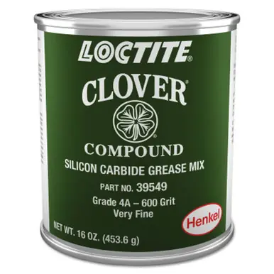 LOCTITE 233169 Clover Silicon Carbide Grease Mix, 1 lb, Can, 600 Grit