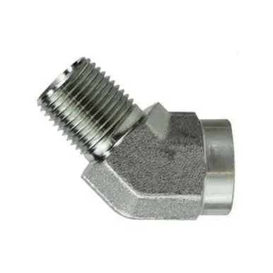 Midland Industries 55038 - 45° Street Elbow, 1/2" Male Pipe x 1/2" Female Pipe, Steel