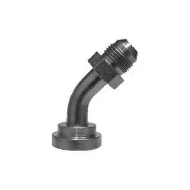Midland Industries 18031616 - 45° Adapter Elbow, 1" MJIC x 1" Code 62 Flanged, Steel