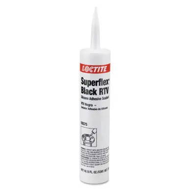 LOCTITE 193997 Superflex RTV, Silicone Adhesive Sealants, 300ml Cartridge, Black