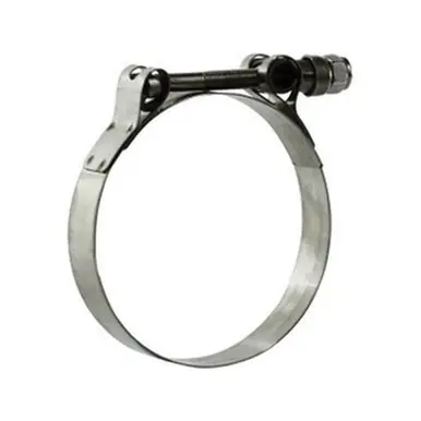 Midland Industries 840256 - T-Bolt Hose Clamp, 2-5/8" Nominal, 2-11/32" Min. Clamp Dia., Stainless