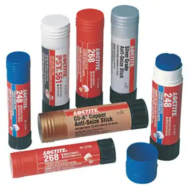 LOCTITE 826034 QuickStix 248 Threadlockers Medium Strength 9g 3/4 in Thread Blue