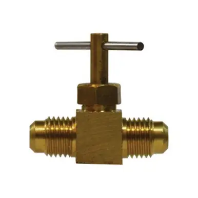 Midland Industries 46046 - Needle Valve, 3/8 x 3/8" Nominal, Male Flared x Male Flared, 150 psi
