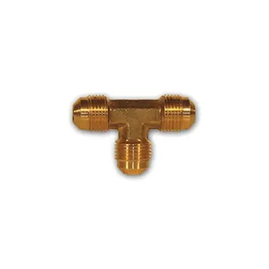Midland Industries 244X10 - Barstock Union Tee, 5/8" UNF Swivel x 5/8" UNF Swivel x 5/8" UNF Swivel,