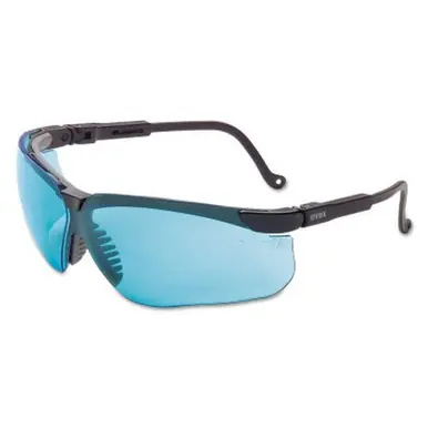 Honeywell S3200HS Genesis Eyewear, Clear Lens, Polycarbonate, HydroShield Anti-Fog, Black Frame