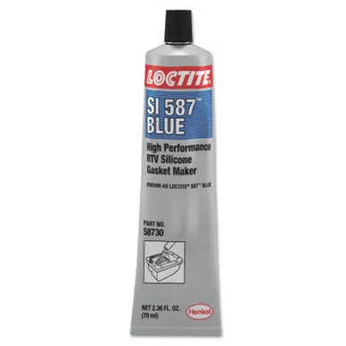 LOCTITE 135504 High Performance RTV Silicone Gasket Maker, 70ml Tube, Blue