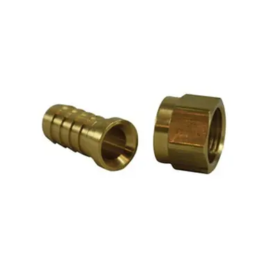 Midland Industries 32337LF - Adapter, 1/4" Hose Barbed x 1/4" Female SAE 45 deg/37° JIC Flared