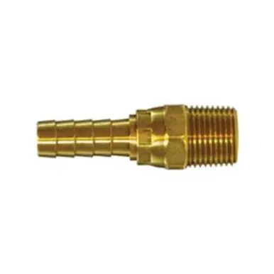 Midland Industries 32329 - Swivel Adapter, 3/16" Hose x 1/8" Male NPTF, Brass