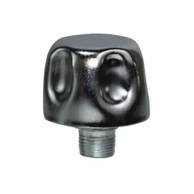 Midland Industries MB4008 - Screw-On Air Breather, 1/2" Nominal, MPT, Steel, Chrome-Plated