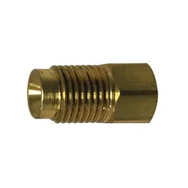 Midland Industries 12213 - Dual Master Cylinder Adapter, 5/16" Male Inverted Flared x 3/16" Female