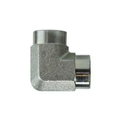 Midland Industries 550486 - 90° Elbow, 1/2" FPT x 3/8" FPT, Steel