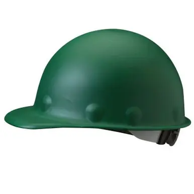 Honeywell P2ARW74A000 P2 Series Roughneck Hard Cap, SuperEight Ratchet, Green
