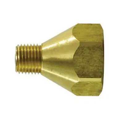 Midland Industries 34112 - Adapter, 3/8" MPT x 3/8" Female POL, Brass
