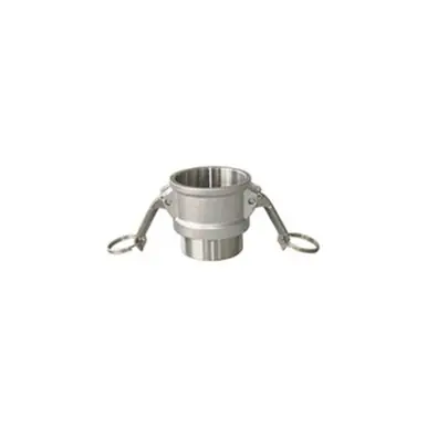 Midland Industries 63930 - Cam & Groove Coupler, 6" Type B x 6" NPT(M), Stainless Steel