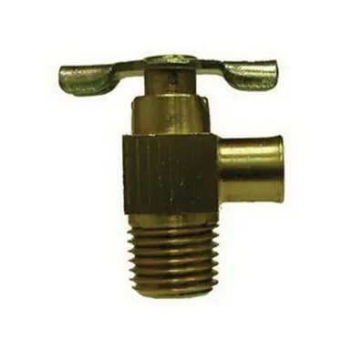 Midland Industries 46089A - Bibb Needle Valve, 1/4" Nominal, Compression x MPT, 150 psi Pressure,