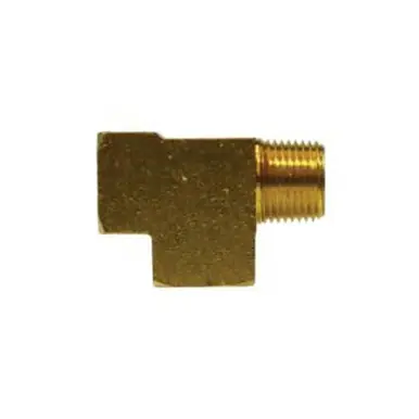 Midland Industries 23750X6 - Street Tee, 3/8" FPT x 3/8" FPT x 3/8" MPT, Brass