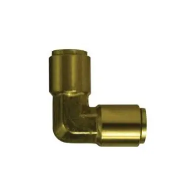 Midland Industries 650300 - Union Elbow, 3/16" Push-In x 3/16" Push-In, Brass