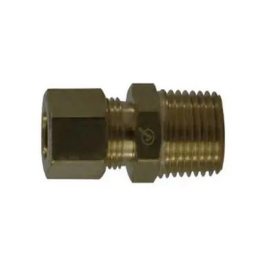 Midland Industries 700068-1412 - Adapter, 7/8" Compression x 3/4" NPT(M)F, Lead-Free Brass