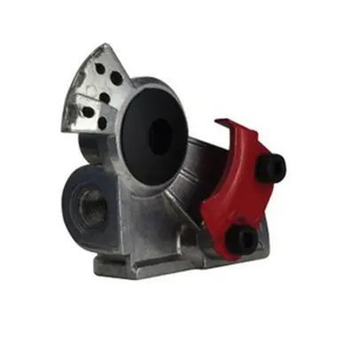 Midland Industries 39511 - Angle Emergency Gladhand, Rubber Seal, Aluminum Body