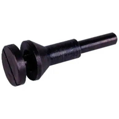 WEILER 56490 Tiger Type 1 Wheel Mounting Mandrel for 1-3" Wheels 3/8" Arbor 1/4" Shank 1pk