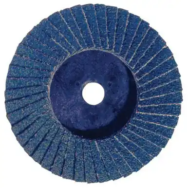WEILER 50915 Bobcat Flat Flap Disc, 3", 80 Grit, 8,600RPM (10pk)