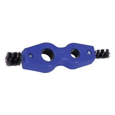 WEILER 44690 4-in-1 Tube & Fitting Brush, Steel Fill