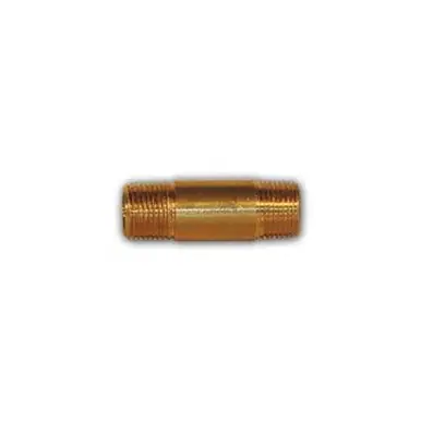 Midland Industries LF113-224 - Long Nipple, 1/8" MPT x 1/8" MPT, 1-1/2", Brass