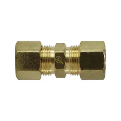Midland Industries 700062-05 - Union, 5/16" Compression x 5/16" Compression, Brass