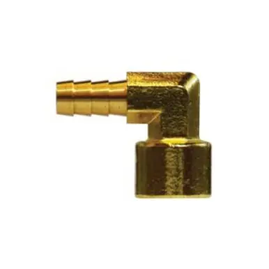 Midland Industries 32411 - 90° Elbow, 1/2" Hose x 1/2" Male BSPT, Brass