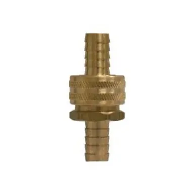 Midland Industries 30463 - Coupling Set w/ Hex Nut, 3/4" 3/4" Brass