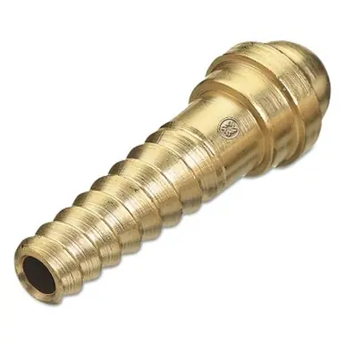Western 11 Spiral Hose Nipple, 1/4" ID, 200 PSI, Brass