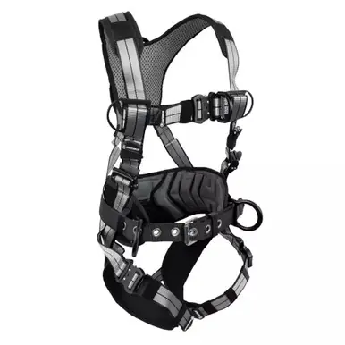 Safewaze 021-1832 - PRO+ Slate Construction Harness Alu 3D, Alu QC Chest, Alu FD, Alu QC Legs (4X)
