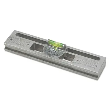 Curv-O-Mark 14777 9" Aluminum Angle Level, 1 Vial