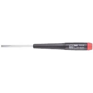 Wiha 26035 Precision Slotted Screwdriver, 9/64" Tip, 6.7" OAL