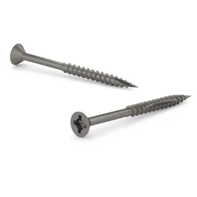 Richelieu FQCN172P82PR - 8 x 2" Wood Screw 2 Sq. Flat Head, 4000ct