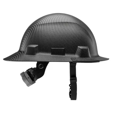 LIFT HIDNV-24CK - IDAX Full Brim Hard Hat - Non-Vented (Carbon Fiber)