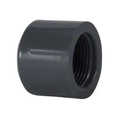 Midland Industries 848002 - Cap, 1/4" FIP, PVC, SCH 80 Schedule