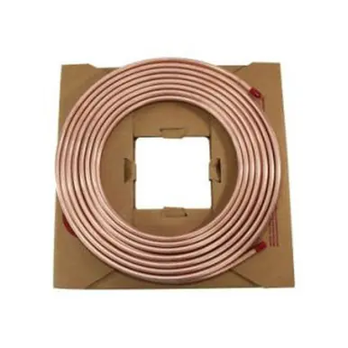 Midland Industries 972180 - Refrigeration Tubing, Copper, 0.065 in ID, 1/8" OD, 50 ft L, 0.03 in