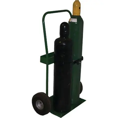 Saf-T-Cart 821-10 Cart, 2 Cylinders, 10" Wheels