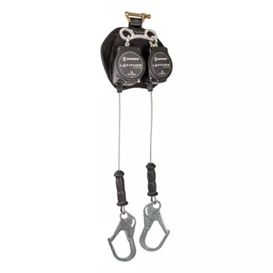 Safewaze SW8008-11LE-RBHDL - Latitude Edge 11‘ Dual Cable SRL-P Rebar Hooks