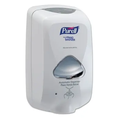 PURELL 2720-12 TFX Touch-Free Dispenser, 1200 mL, White/Gray