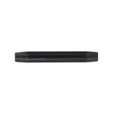 Midland Industries 57029 - Welded Pipe Nipple, 1/4" MPT x 1/4" MPT, 5-1/2" L, Steel, Black, SCH 40