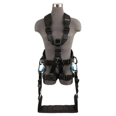 Safewaze FS227T-2X - Wind & Tower Harness 5D, Removable Seat, QC Legs (2X)