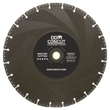 DDM Concut MAGNUM-14 - 14" x .125 x 1"-20mm Specialty Application Diamond Blade